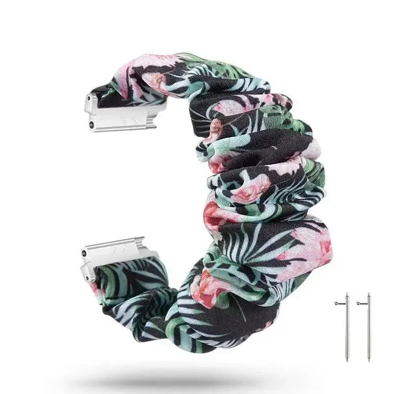 Elastic Nylon Loop Strap For Samsung Galaxy Watch 7 6 5 4 40mm 44mm Band Scrunchies Bracelet for Galaxy Watch 6 4Classic 43/47mm
