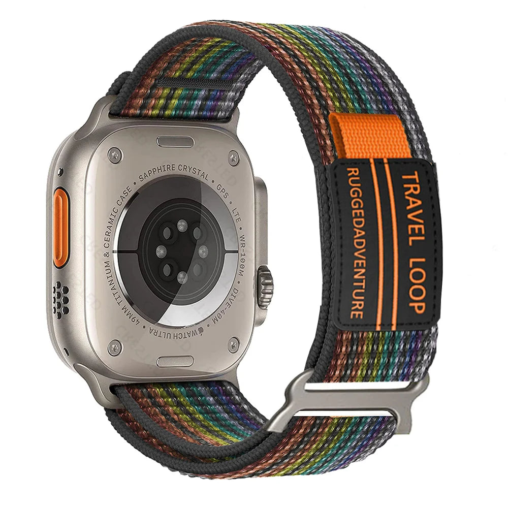 Trail Loop band for Apple Watch Ultra 3 2 band 49mm 46mm 44mm 45mm 40mm 41mm 42mm Correas band Apple Watch Series 11 10 SE 9 8 7
