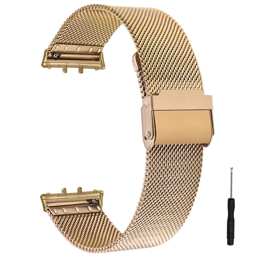 Metal Strap for Samsung Galaxy Watch Fit 3 Stainless Steel Bracelet Magnetic Milanese Loop Watchband for Galaxy Fit3 Accessories