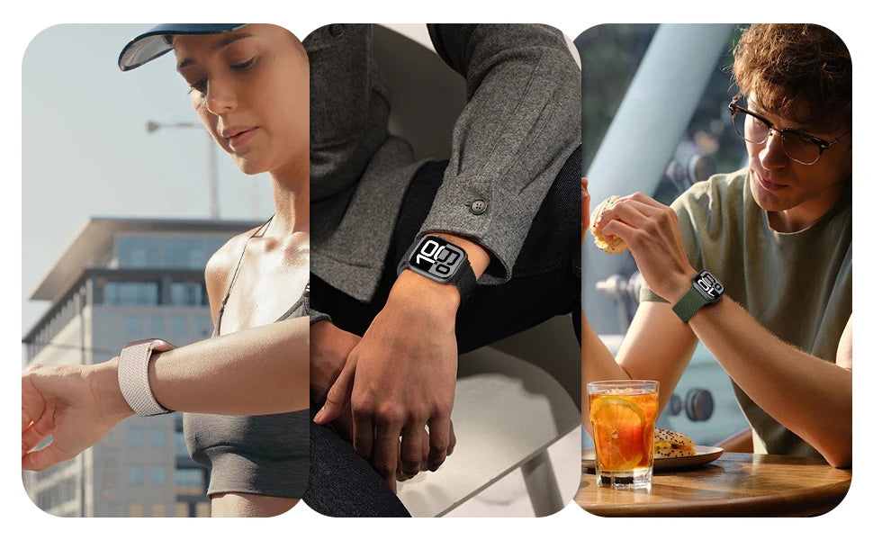 Parachute band for Apple Watch 10 band 46mm 42mm 45mm Ultra 49mm 44mm 41mm Braided band correa Apple Watch Series 9 8 SE 5 6 7