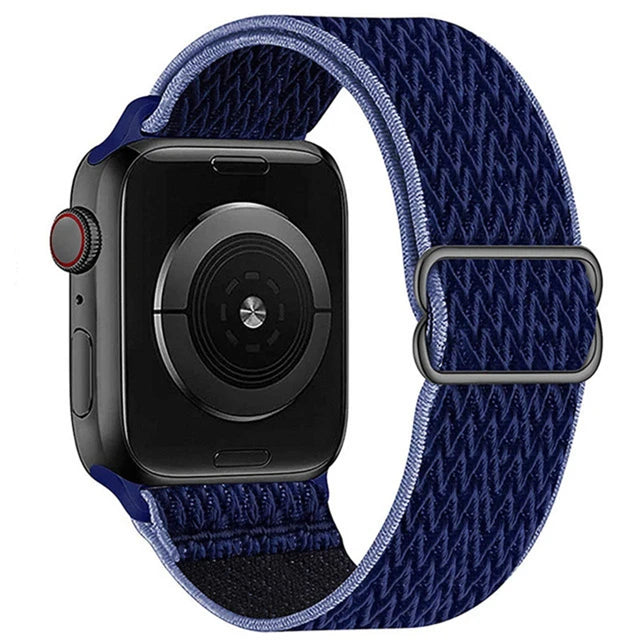 bands For Apple Watch band 44mm 49mm 45mm 41mm 40mm 38mm 42mm correa Adjustable Elastic band Apple Watch 8 SE 7 6 5 3 Ultra 49mm