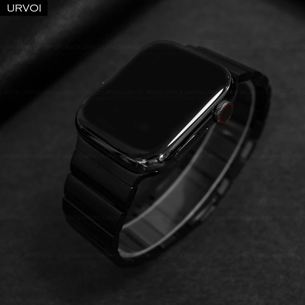 URVOI Titanium band for Apple Watch Ultra 3 2 Series 11 10 9 8 7 6 SE band for Apple Watch Magnet Closure accessories 46mm 49mm