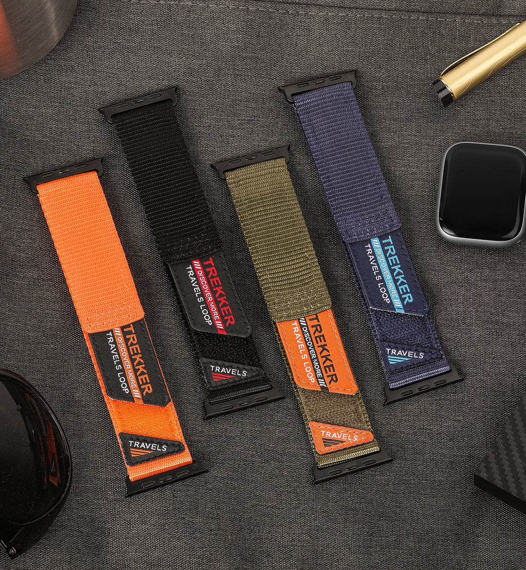 Trail Loop for Apple Watch band 46mm 42mm 44mm 45mm 49mm 40mm Nylon Sport band Apple Watch Ultra 2 Series 10 9 8 7 SE 3 11 Band