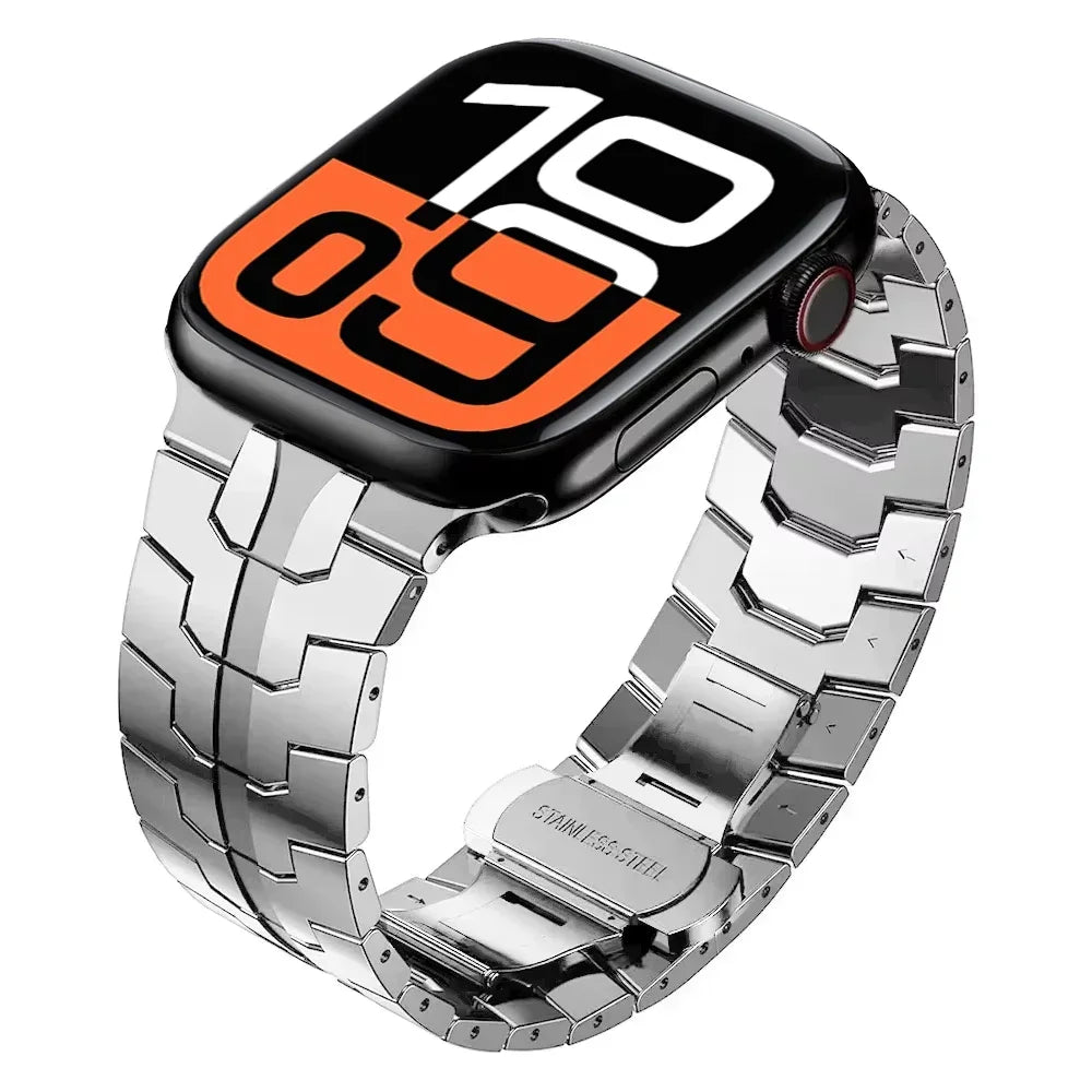 Stainless Steel band for Apple Watch Ultra 2 49mm 46mm 44mm 45mm band metal band for Apple Watch Series 10 9 8 7 6 SE Wristband