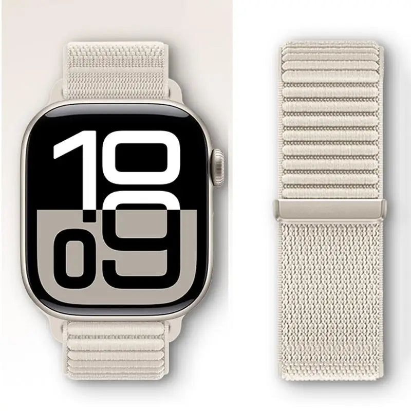 Nylon band for Apple Watch band Ultra 49mm sport band for Apple Watch Series 11 10 9 8 SE 3 46mm 42mm 45mm 41mm 44mm 40mm 38mm