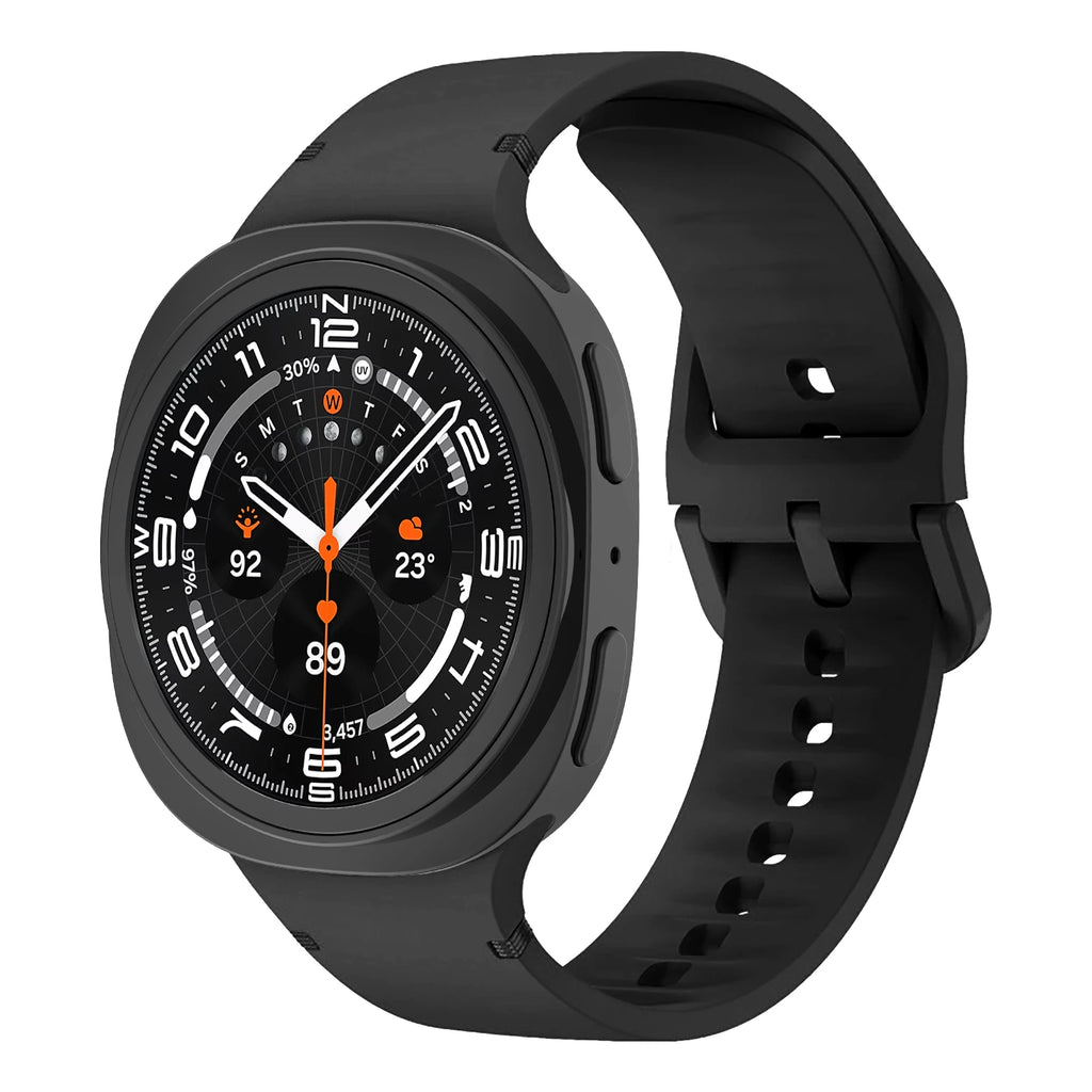 1:1 Sport Band for Samsung Galaxy watch 8 44mm 40mm 8 classic 46mm Wrist Replacement Belt Bracelet Correa Galaxy watch 8 Straps