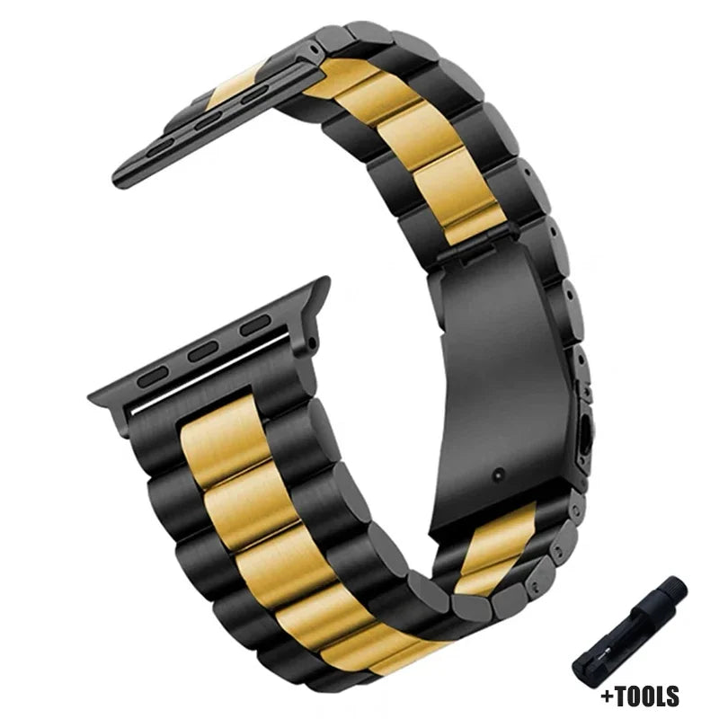 Stainless Steel band for Apple Watch band Ultra 2 49mm 46mm 45mm 41mm 44mm 42mm metal band Apple Watch Series 10 9 8 7 SE 6 5 4