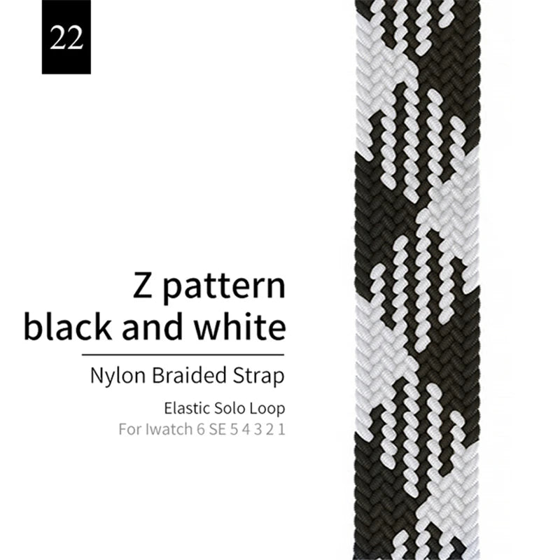 Elastic Solo Loop band For Apple Watch 44mm 40mm 45mm 41mm 46mm 42mm Ultra 49mm band for Apple Watch Series 10 9 8 7 SE 6 5 4 band