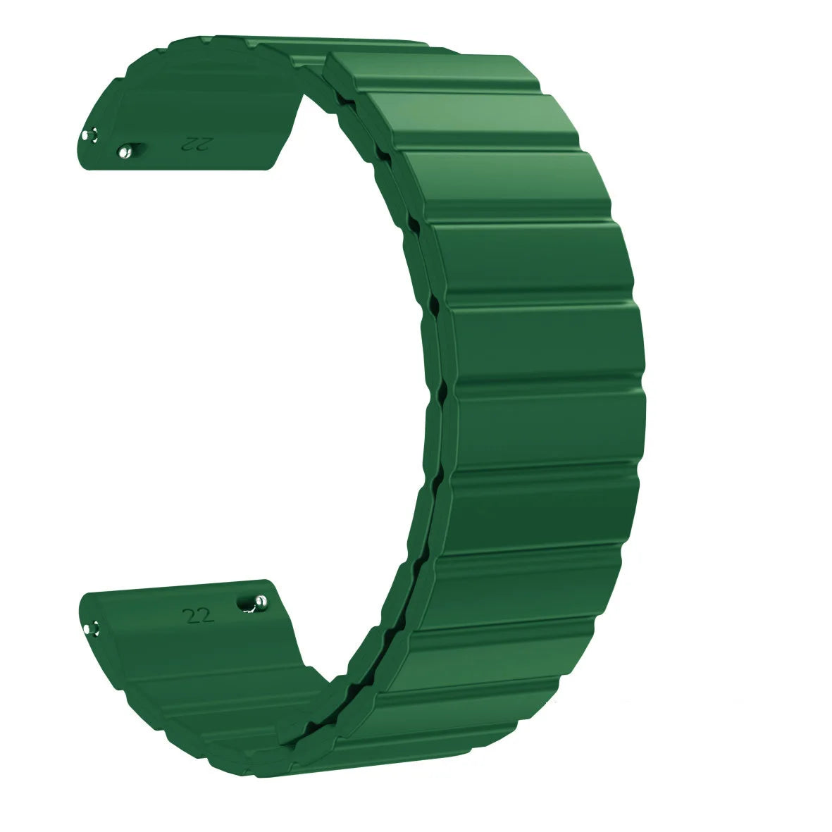 Universal Silicone Magnetic Watch band 16mm 18mm 20mm 22mm Quick Release Waterproof Durable Soft Smartwatch band For Men Women