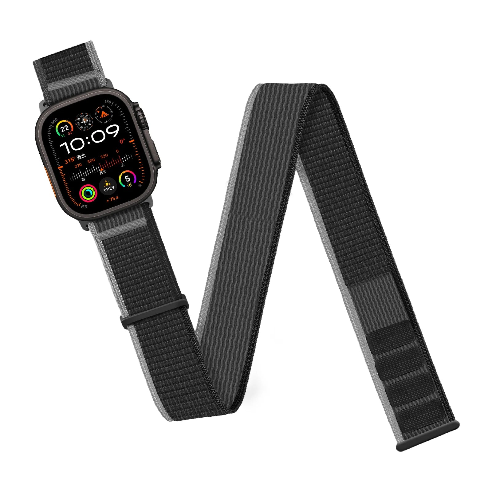 Trail Loop For Apple Watch band Ultra 2 49mm 44mm 40mm 41mm 45mm 38mm Nylon Armband Ankle band Apple Watch Series 9876 SE S10 42mm 46mm
