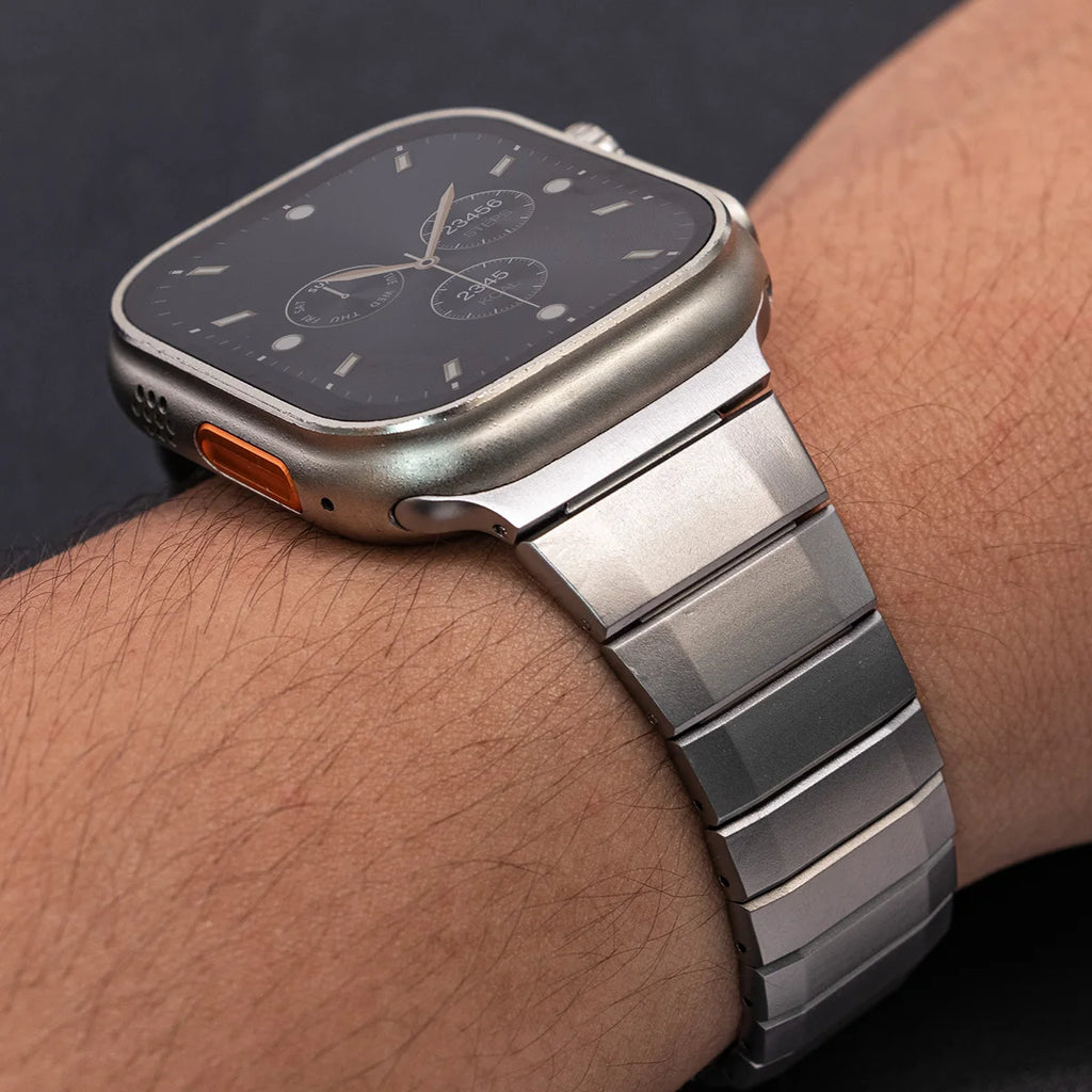 Stainless Steel band for Apple Watch Ultra 2 49mm 46mm 45mm 44mm 42mm 41mm 40mm 38mm Quick Fit band For Apple Watch 10 9 7 8 SE 6 5