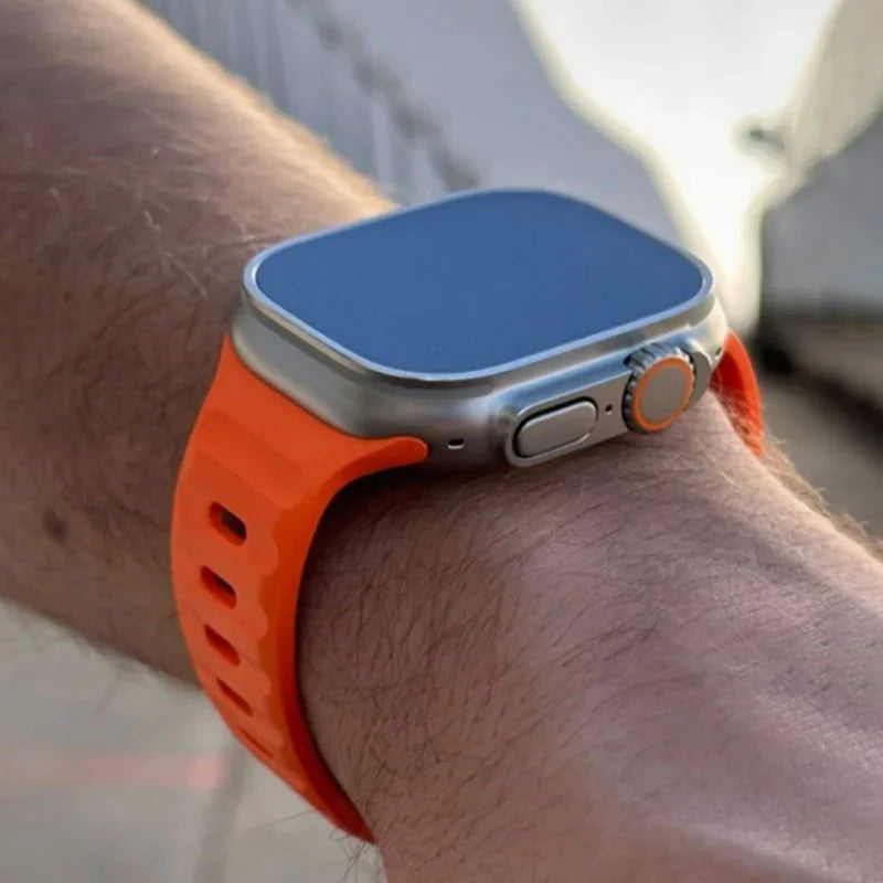 Sports Silicone band For Apple Watch Ultra 3 band 49mm Serise 11 10 9 8 7 46mm 45mm 42mm 41mm Wristband Apple Watch 6 5 4 SE 44mm 40mm