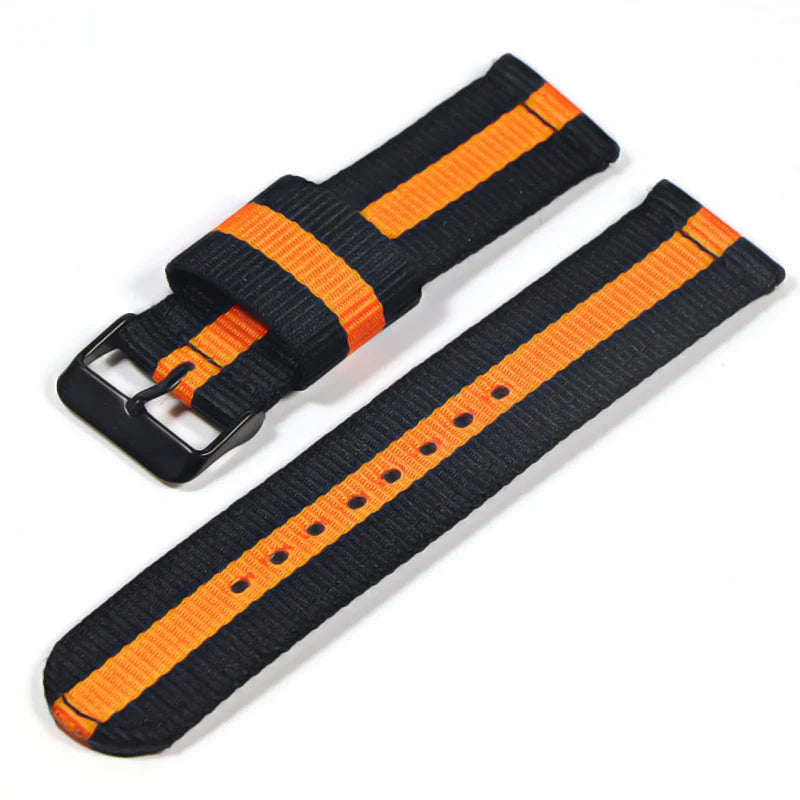 22mm Nylon watch strap For Samsung Galaxy watch 46mm 42mm Active2 Active1 Gear S3 frontier Sports nylon bang
