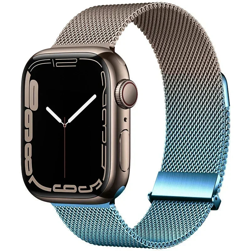 band For Apple Watch band 44mm 40mm 45mm 41mm 49mm 42mm 38mm correa milanese loop band Apple Watch Series 3 6 SE Ultra 2 7 8 9