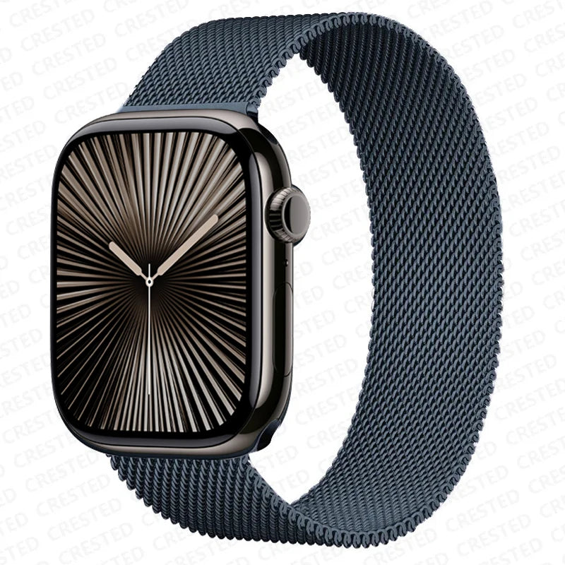 Milanese Loop band For Apple Watch 11 10 9 7 SE 6 8 46mm 42mm 44mm 45mm 40mm 41mm belt correa band Apple Watch band Ultra 3 49mm