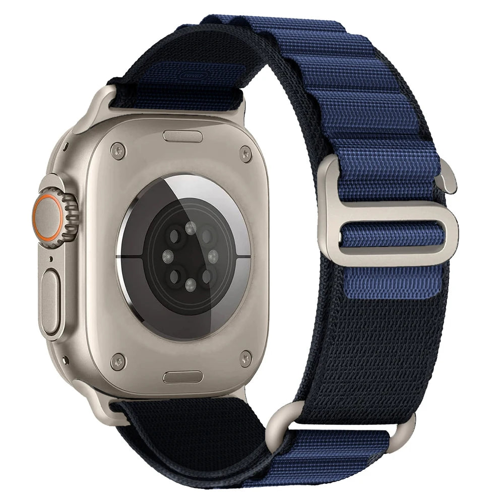 Alpine band for Apple Watch Ultra 2 band 49mm 46mm 45mm 44mm 40mm 41mm 42mm Nylon Correa band Apple Watch Series 9 8 10 SE 7 6 5