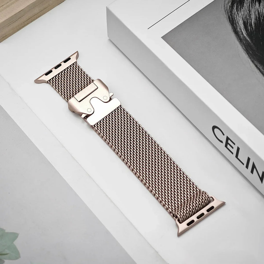 NEW Milanese band for Apple Watch Series S10 46mm 42mm Ultra 2 49mm 44mm 45mm 41mm 40mm Loop band Apple Watch S10 9 7 8 4 5 6 SE