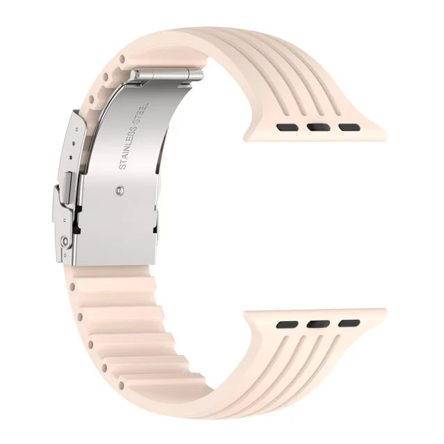 band For Apple Watch band 44mm 40mm 49mm 45mm 41mm 46mm 42mm Silicone band correas Apple Watch Ultra 2 Series SE 3 6 7 8 9 10 11