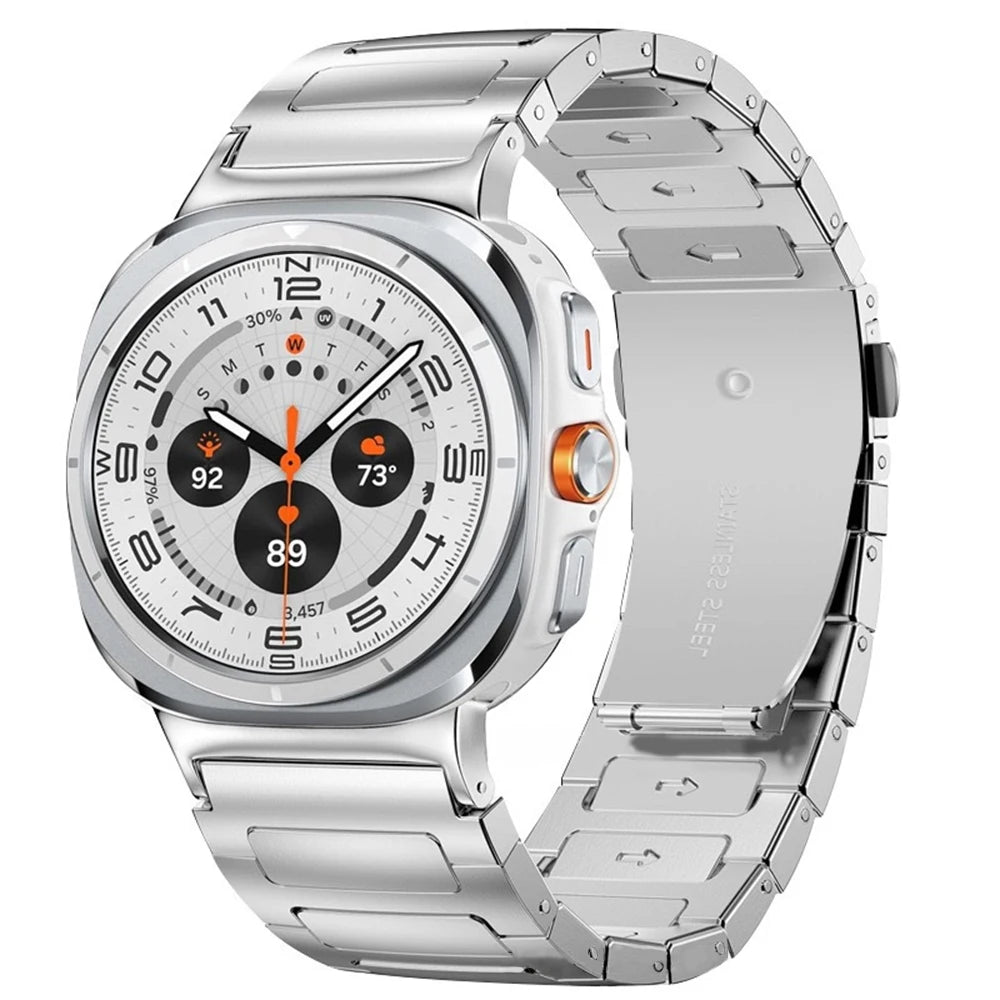 Luxury Metal Strap For Samsung Galaxy Watch Ultra 2025 Stainless Steel Band Correa Bracelet Samsung Galaxy Ultra 47mm Watchband