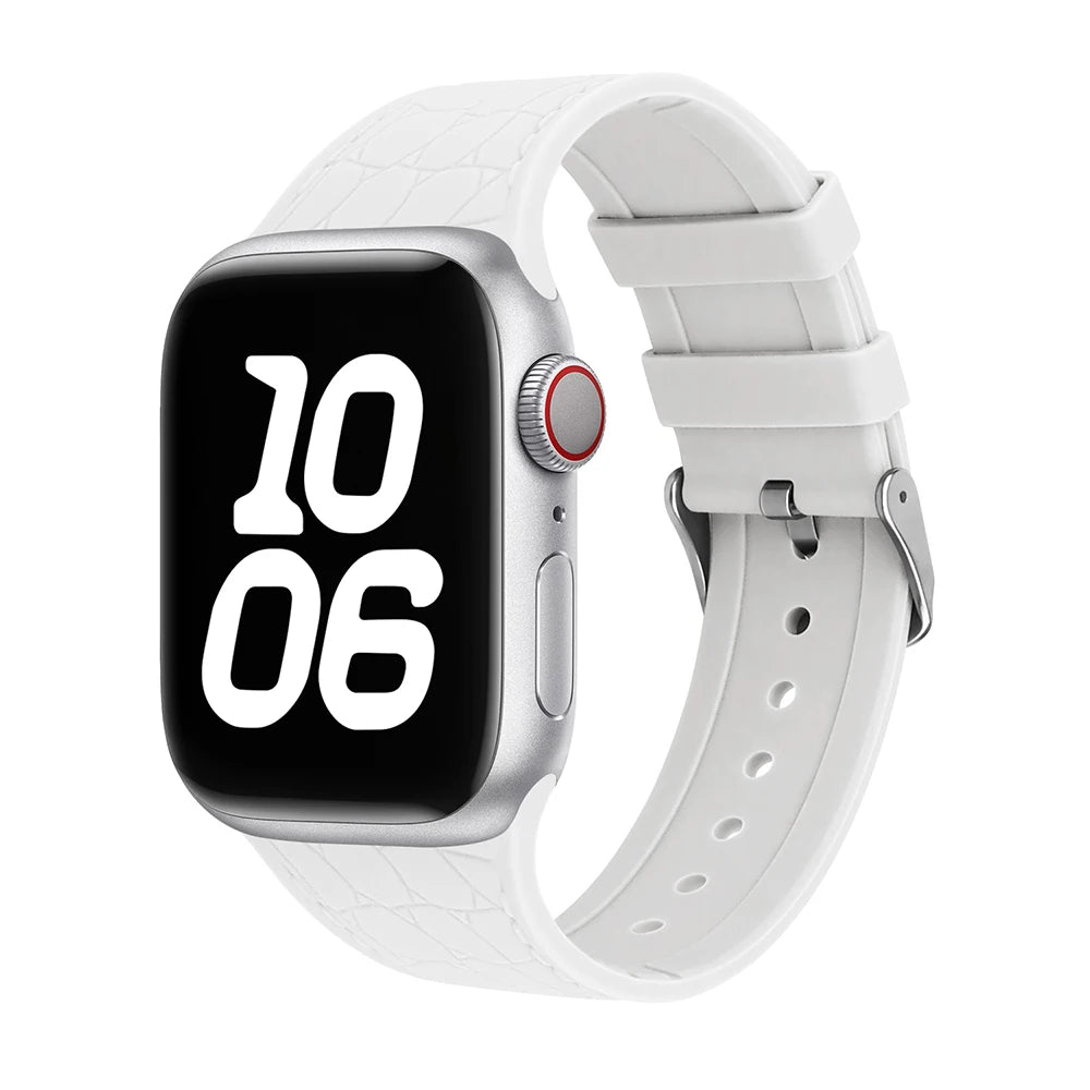 Silicone band for Apple Watch band 46mm 40mm 44mm 41mm 45mm 42mm band Correa Apple Watch Series 10 SE 9 8 7 6 5 3 Ultra 2 49mm