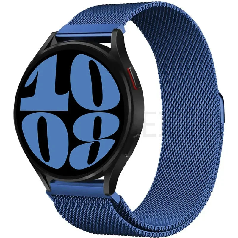 22mm 20mm band for Samsung Galaxy Watch 5-pro-6-4-Classic Milanese loop Metal magnetic starlight bracelet Huawei GT 4-3-2e strap
