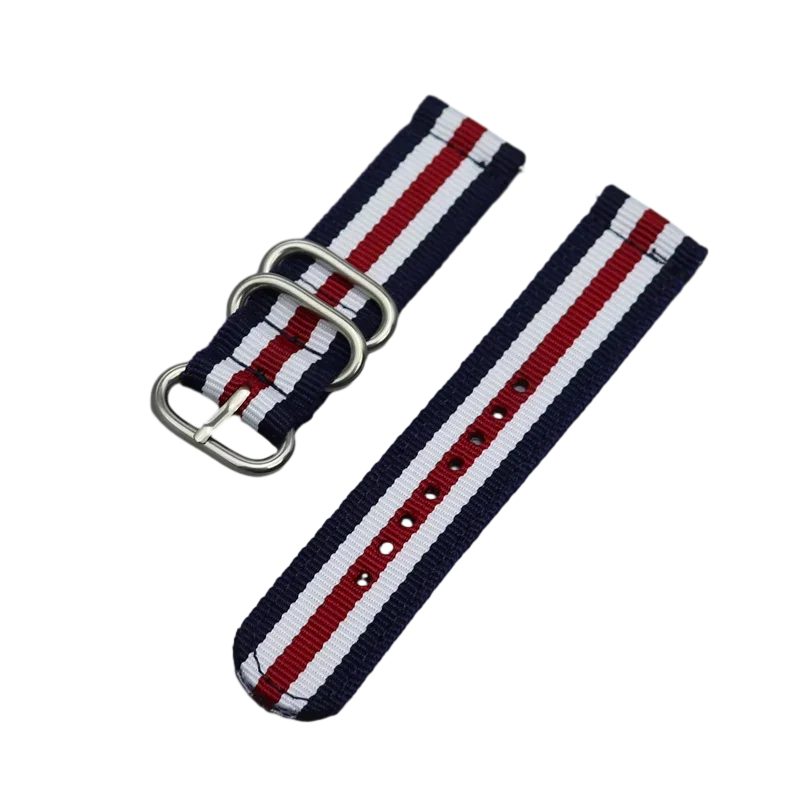 18mm 24 22mm 20mm Woven Nylon Watch Sport Strap Band For Samsung Galaxy 7 4 5 6 Gear S3 Classic Active 2 for Amazfit Fabric band