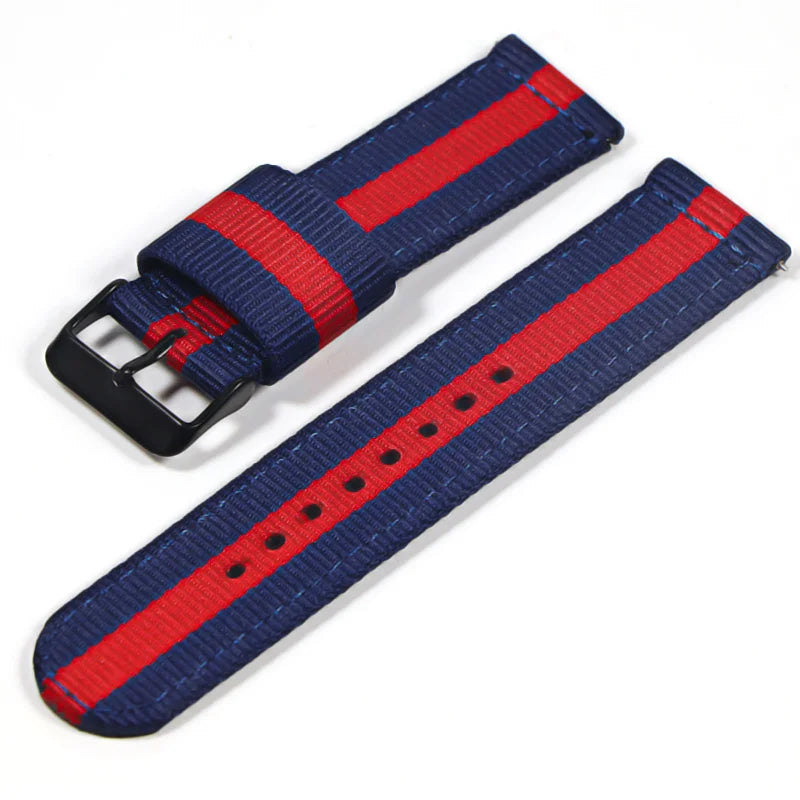 22mm Nylon watch strap For Samsung Galaxy watch 46mm 42mm Active2 Active1 Gear S3 frontier Sports nylon bang