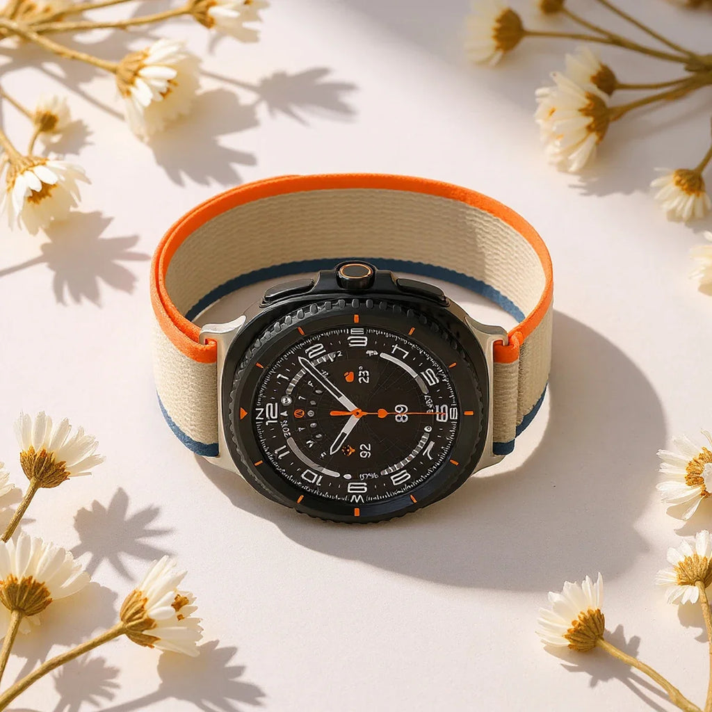 Trail Loop strap for Samsung galaxy watch 8 40 44mm/8 classic Nylon Sport Band for galaxy 8 classic 46mm Smartwatch Bracelet