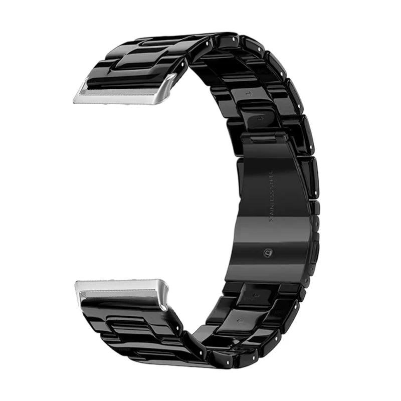 Resin Strap Compatible with Samsung Galaxy Fit3 Quick Release Men Women Bracelet for Galaxy Fit 3 Strap
