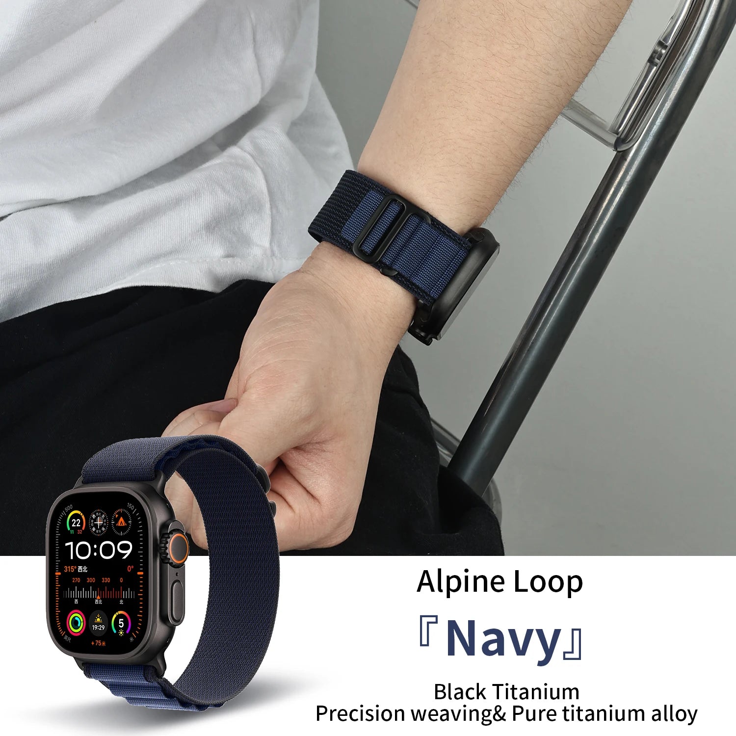 2025 New Suitable for Apple Watch High Quality Nylon band Alpine Loop For Watch Series 10 9 8 7 Ultra 2 band Apple Watch 49mm 46mm