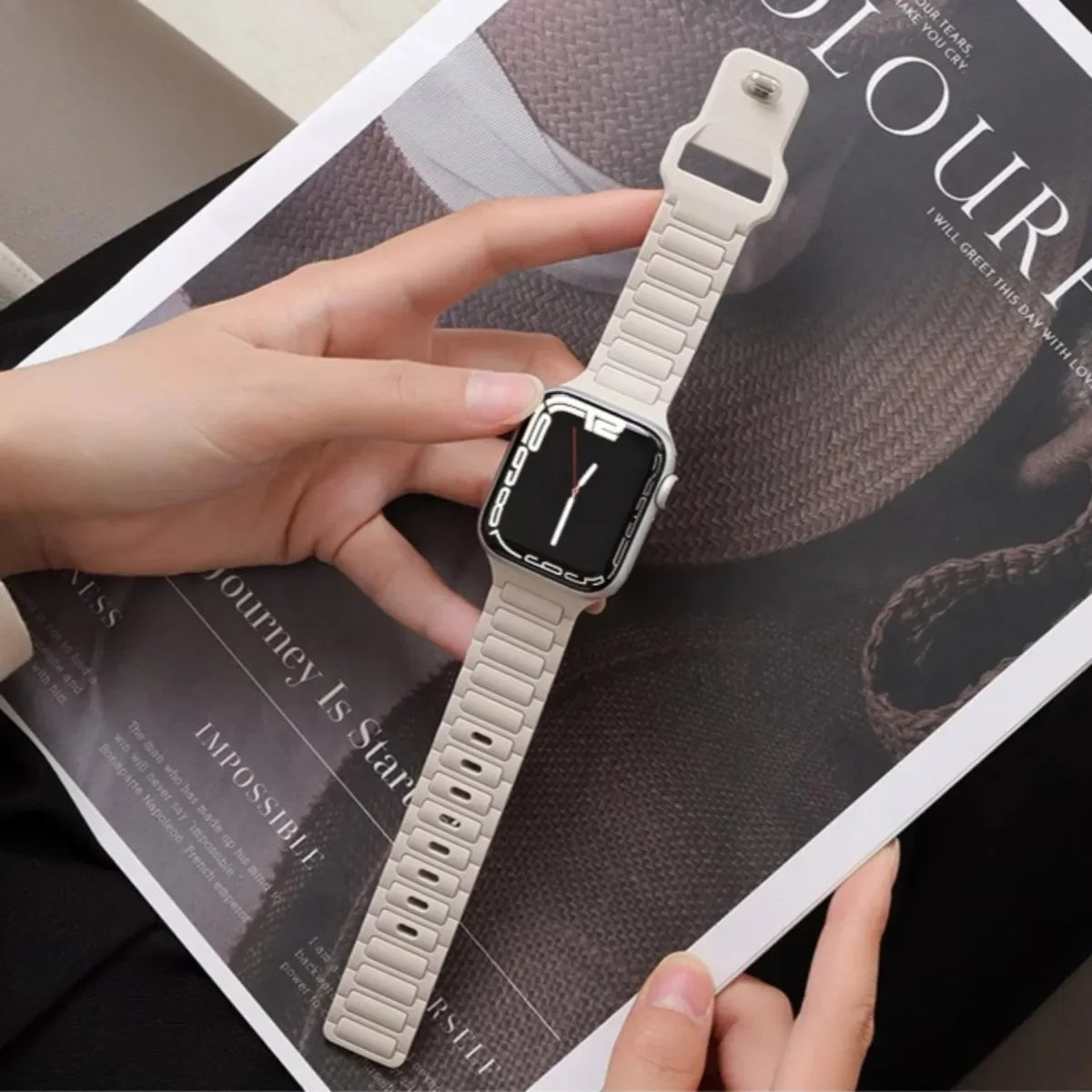 band For Apple Watch band 44mm 45mm Ultra 1 2 49mm 40mm 41mm 42mm 45mm 44mm Silicone band Apple Watch Series 10 9 8 SE 7 6 5 Band