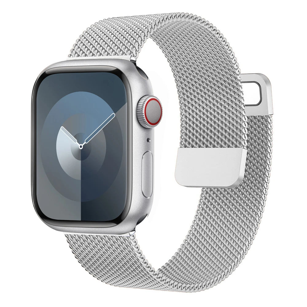 Milanese Loop band For Apple Watch band 44mm 40mm 45mm 49mm 41mm 42mm 38mm Correa band Apple Watch Series 3 4 5 6 SE 7 8 9 Ultra2