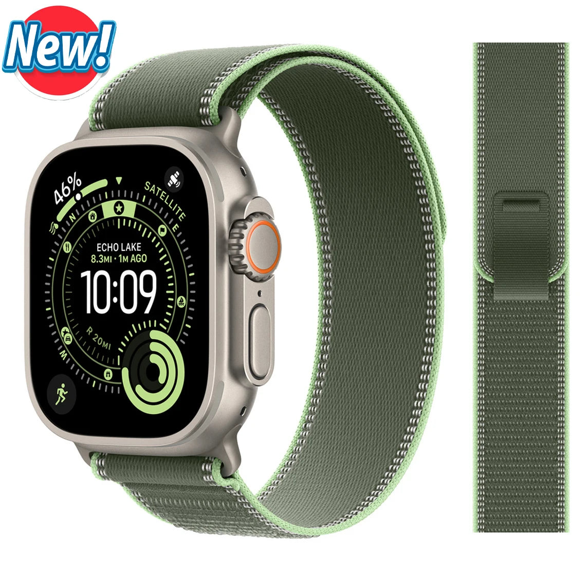 Trail Loop band for Apple Watch Ultra 3 2 band 49mm 46mm 44mm 40mm 45mm 41mm 42mm Correa band Apple Watch Series 11 10 SE 9 8 7