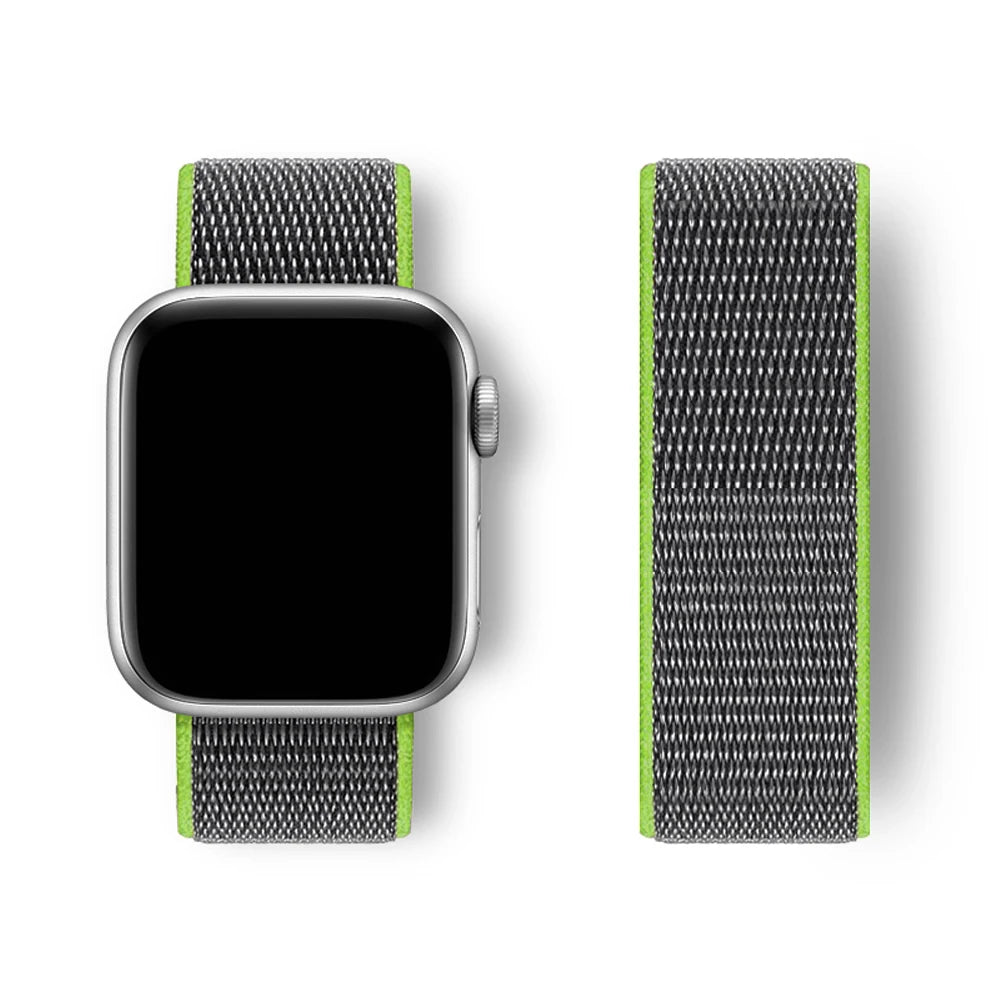 band For Apple Watch 11 band 10 8 9 7 6 5 SE Ultra 3 49mm 46mm Apple Watch 44mm 42mm 45mm 41mm 40mm Sport Loop band Correa wristband