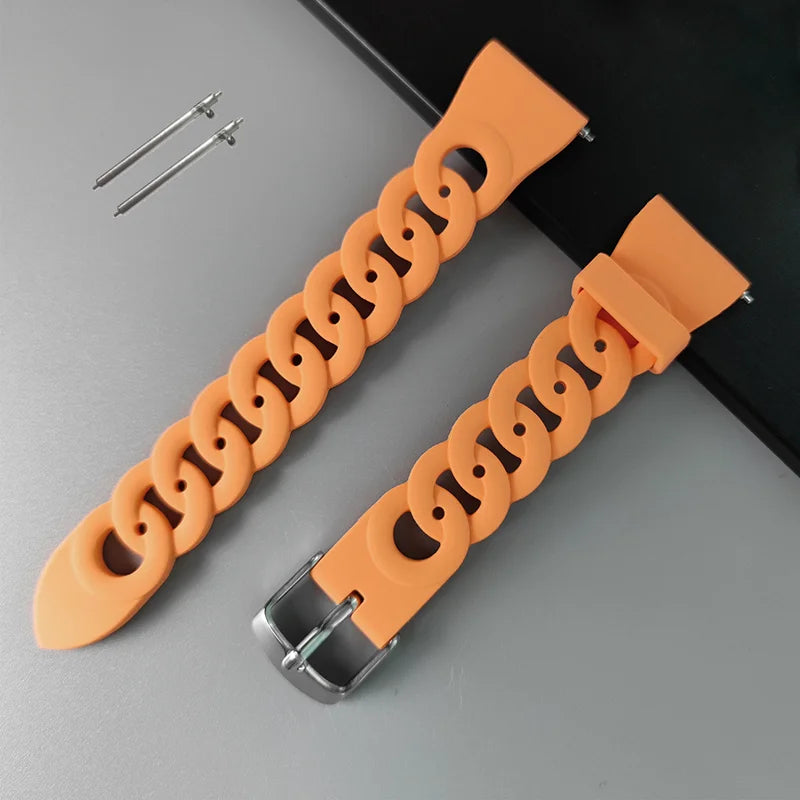 20mm 22mm Strap For Samsung Galaxy Watch 7 6 5 4/Amazfit Bip 6/Active 2/Balance 2/Huawei watch 5/GT 5/Redmi 5 Active/Lite band