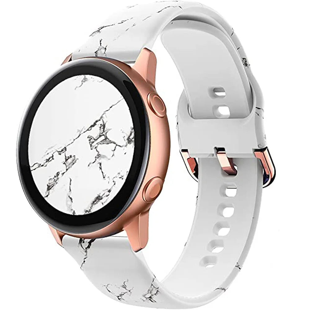 20mm Replacement Straps Correa For Samsung Galaxy Watch 5 Pro/7/6 4 44 40mm Classic 46 42 47 43mm FE Silicone Watchband Bracelet