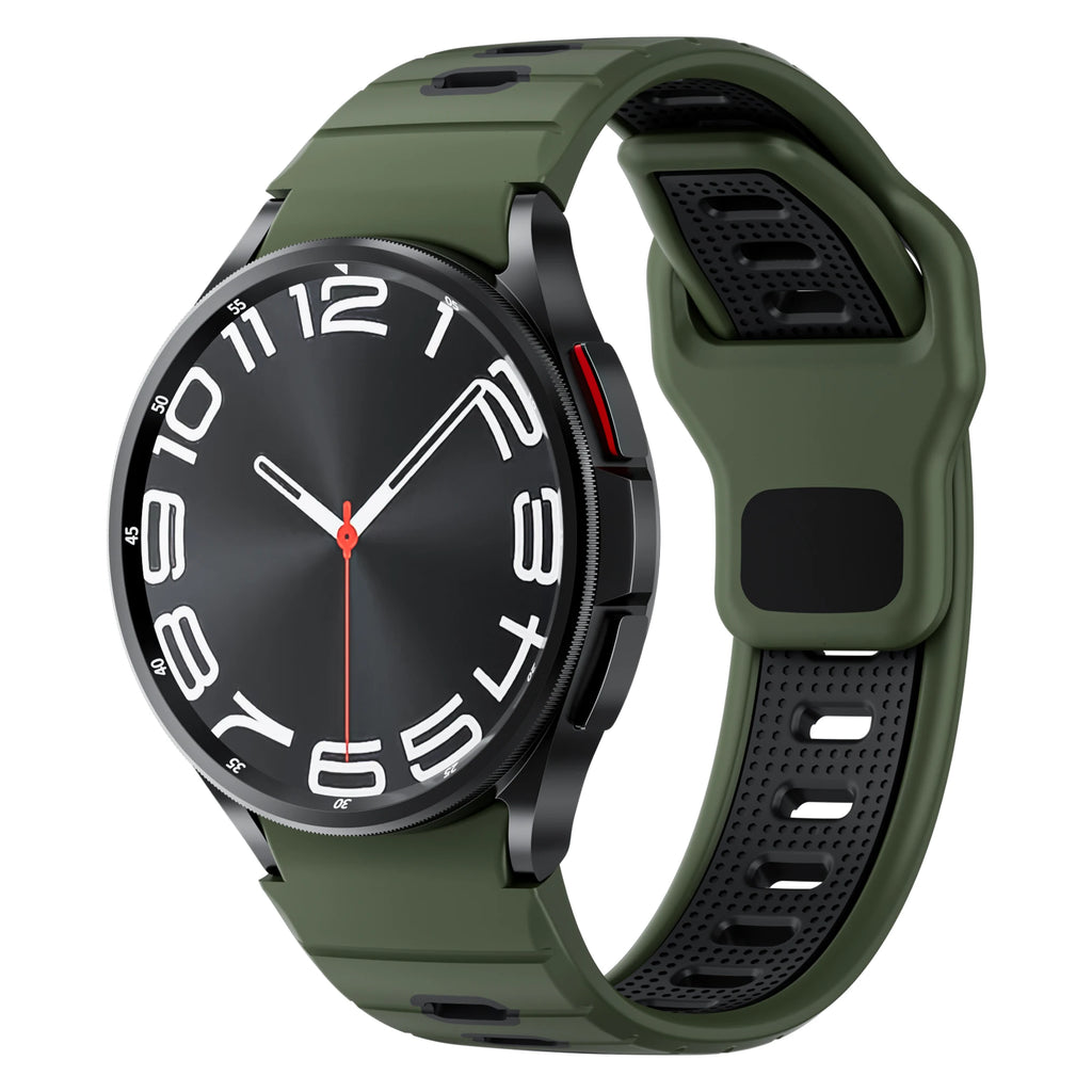 No Gaps Silicone Strap for Samsung Galaxy Watch 7 FE 6 4 Classic 5 Pro 40mm 44mm 42mm 46mm 47mm 43 Bracelet galaxy watch 7 band