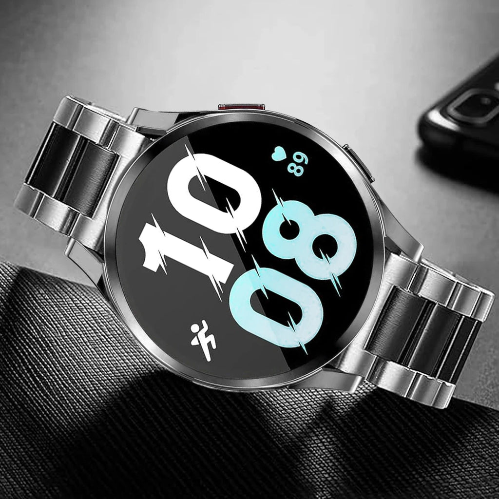 Band+Case for Samsung Galaxy Watch 7 6 5 4 44mm 40mm Stainless Steel Bracelet TPU Cover Watch 6/4Classic 43/47mm 46mm 42mm Strap