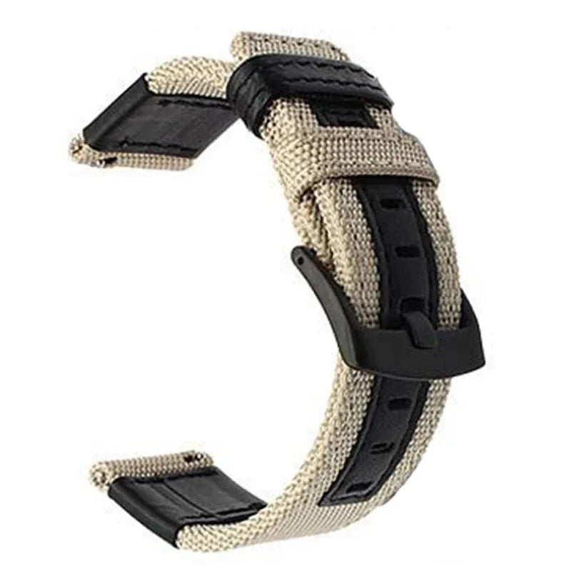 22mm 20mm Wrist Strap for Samsung Galaxy Watch 6 5 4 3 5Pro 40mm 44mm 42mm 46mm Gear S3 Frontier Classic Nylon Woven Sport Band