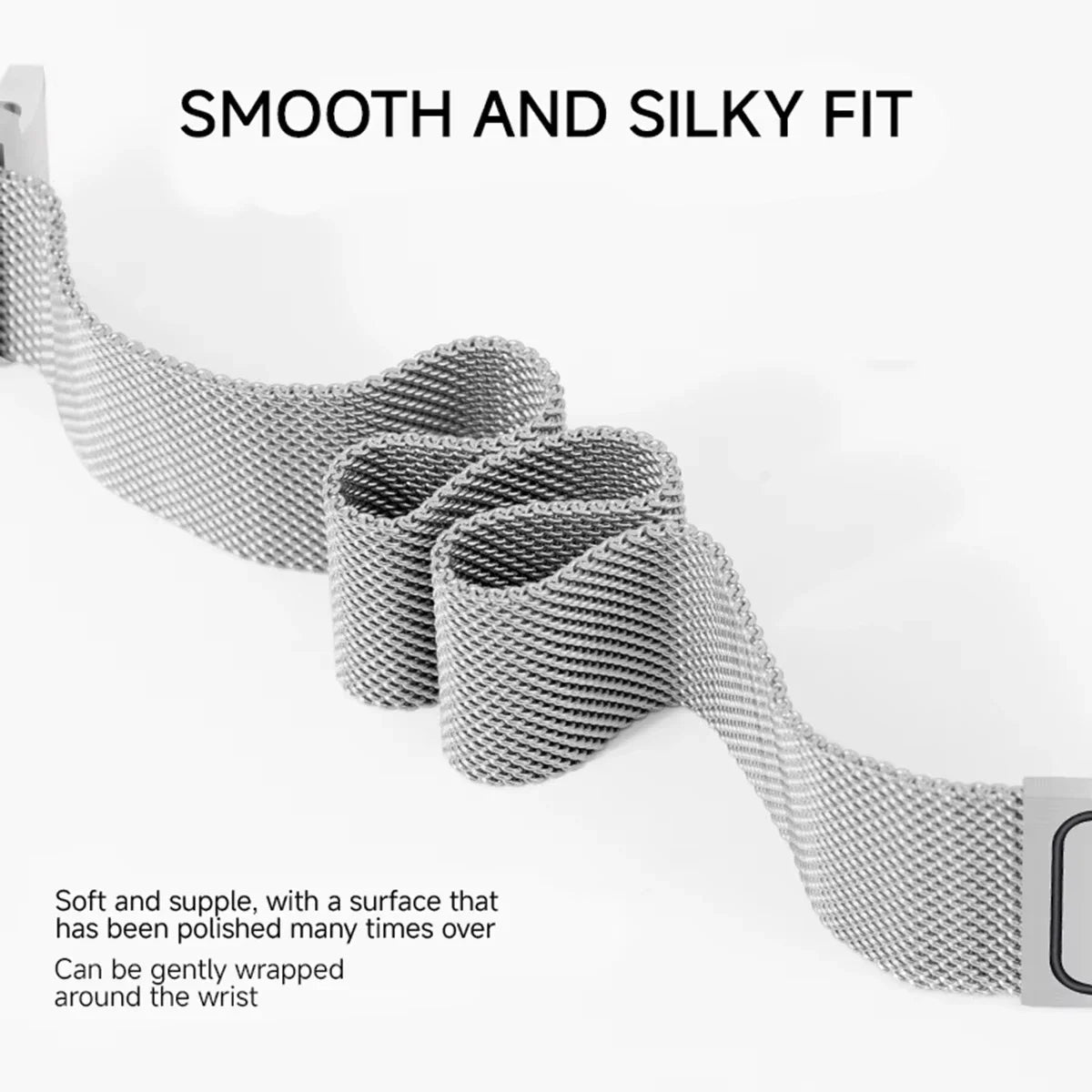 Milanese Loop For Samsung Galaxy Watch 8 Classic 44mm-40mm Band Wristband Stainless Steel Magnetic Bracelet Galaxy 8 46mm Strap