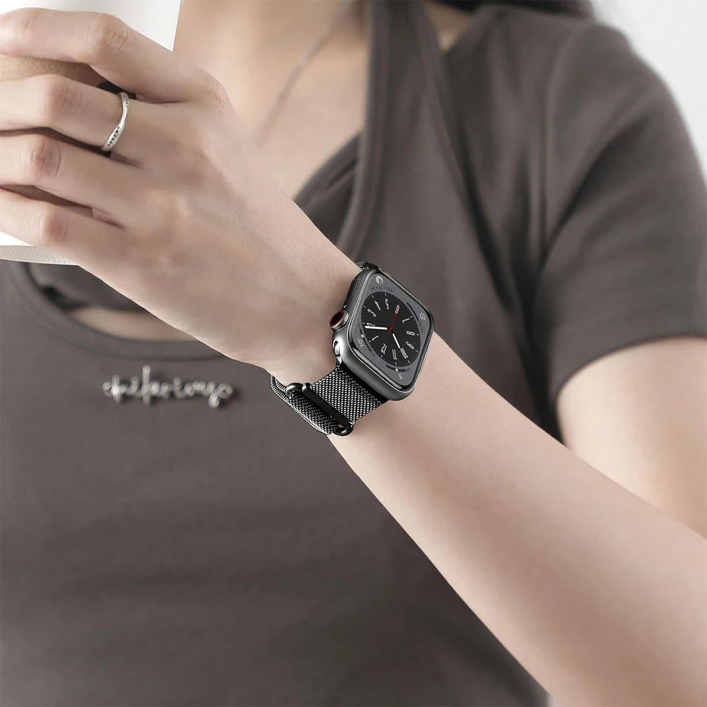 Magnetic band for Apple Watch band Series 9 8 7 6 5 4 3 SE Ultra 45mm 44mm 49mm 38mm 42mm 41mm 40mm correa band Apple Watch bands