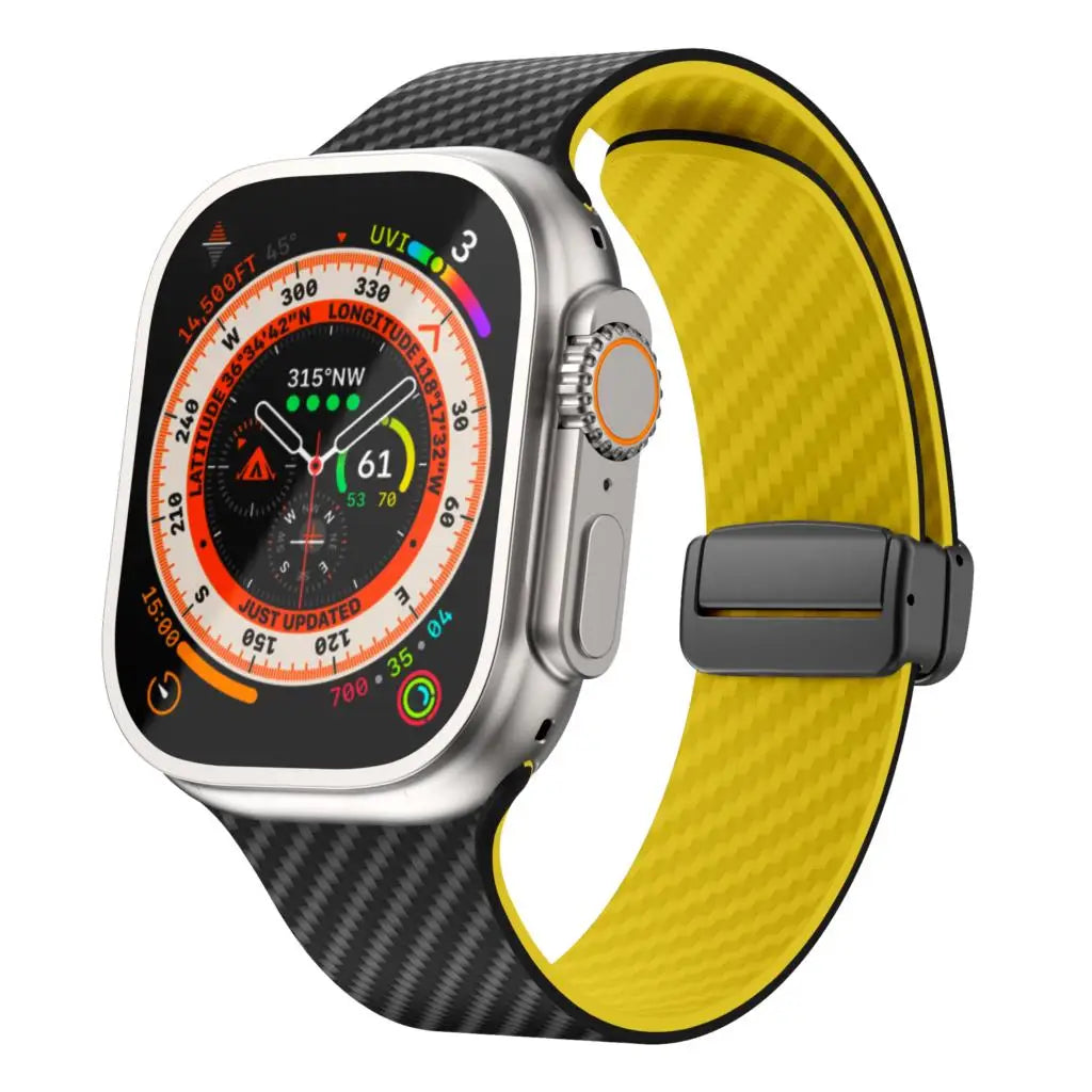 band For Apple Watch Ultra 3 band 49mm 45mm 44mm 46mm 40mm 42mm Magnetic Printed Correa band Apple Watch Series 11 10 9 8 7 6 SE