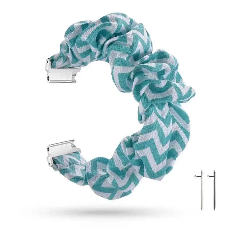 Elastic Nylon Loop Strap For Samsung Galaxy Watch 7 6 5 4 40mm 44mm Band Scrunchies Bracelet for Galaxy Watch 6 4Classic 43/47mm