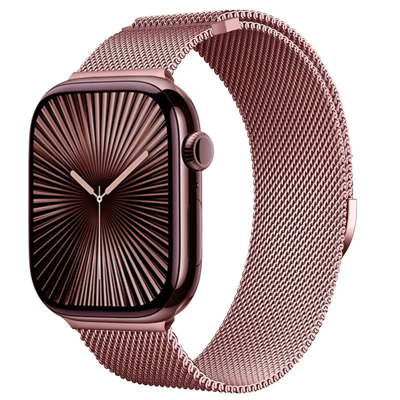 Metal Milanese band for Apple Watch band Ultra3 2 49mm 11 10 9 8 7 Magnetic band Apple Watch 6 5 4 SE2 46mm 45mm 41mm 44mm 40mm