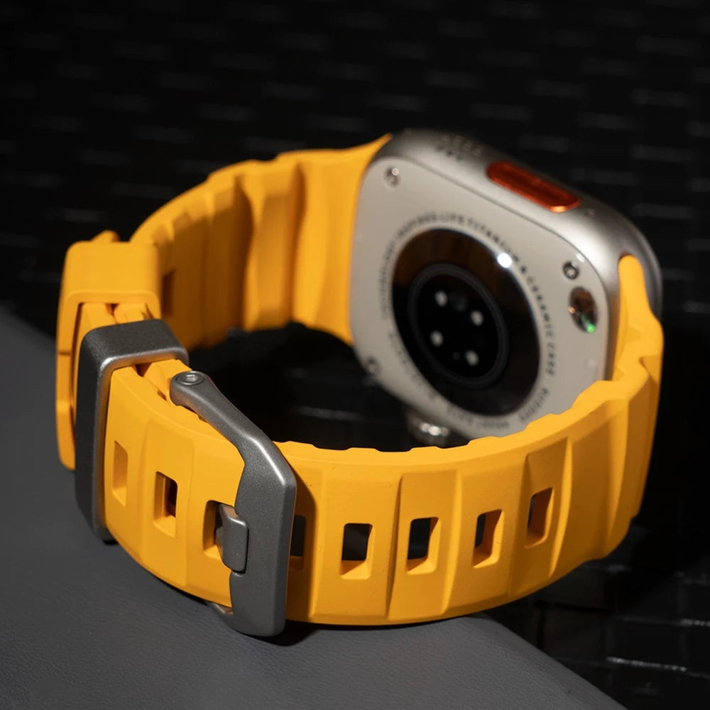 Single Tour band for Apple Watch Ultra 49mm band 44mm 45mm 46mm Men sport band Apple Watch Series 11 10 9 8 7 6 SE Luxury band