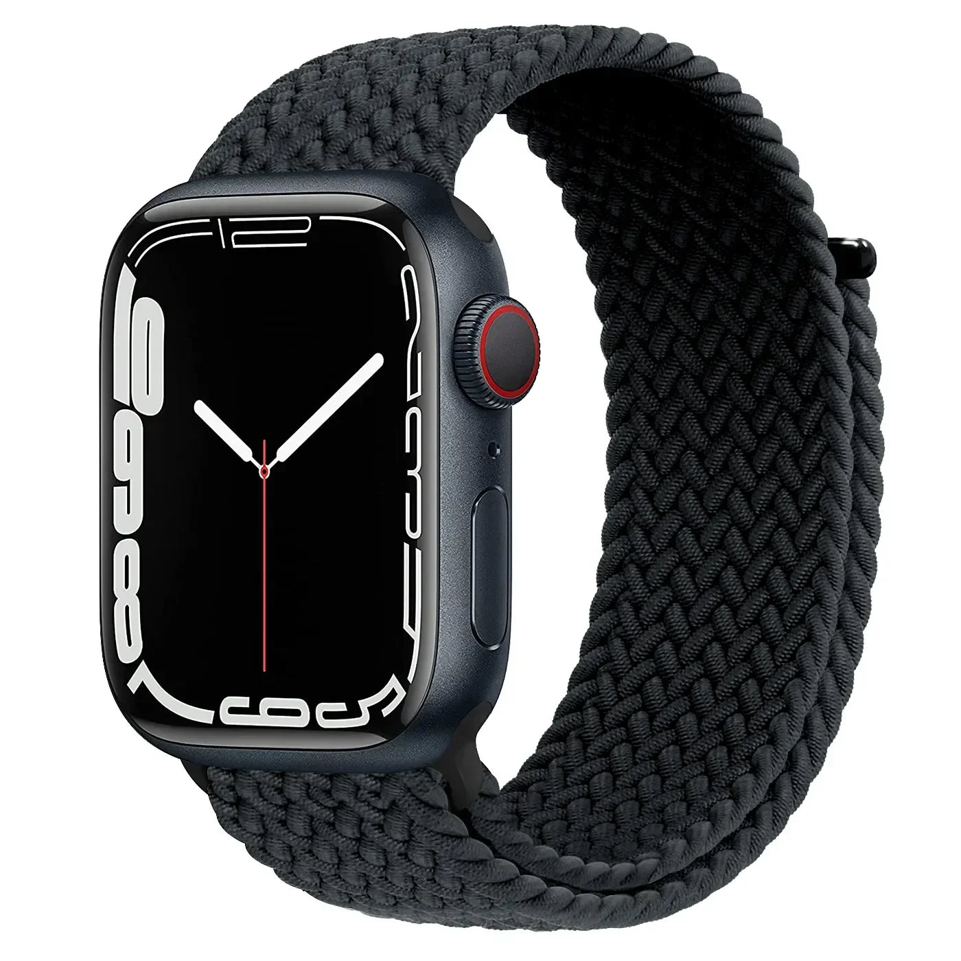 Braided Solo Loop For Apple Watch band 44mm 40mm 45mm 41mm 42mm Ultra 2 49mm correa band Apple Watch Series 9 7 3 5 SE 6 8 band