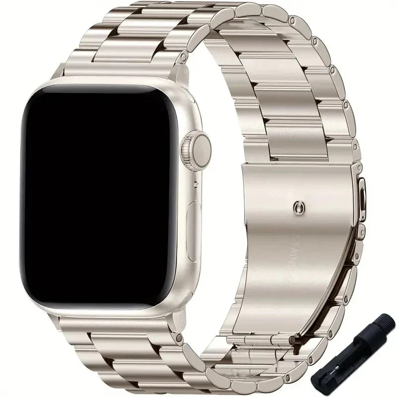 Stainless steel band for Apple Watch band 49mm 45mm 41mm 44mm 40mm 42mm 46mm metal band Apple Watch 11 10 9 8 7 6 5 SE Ultra 3