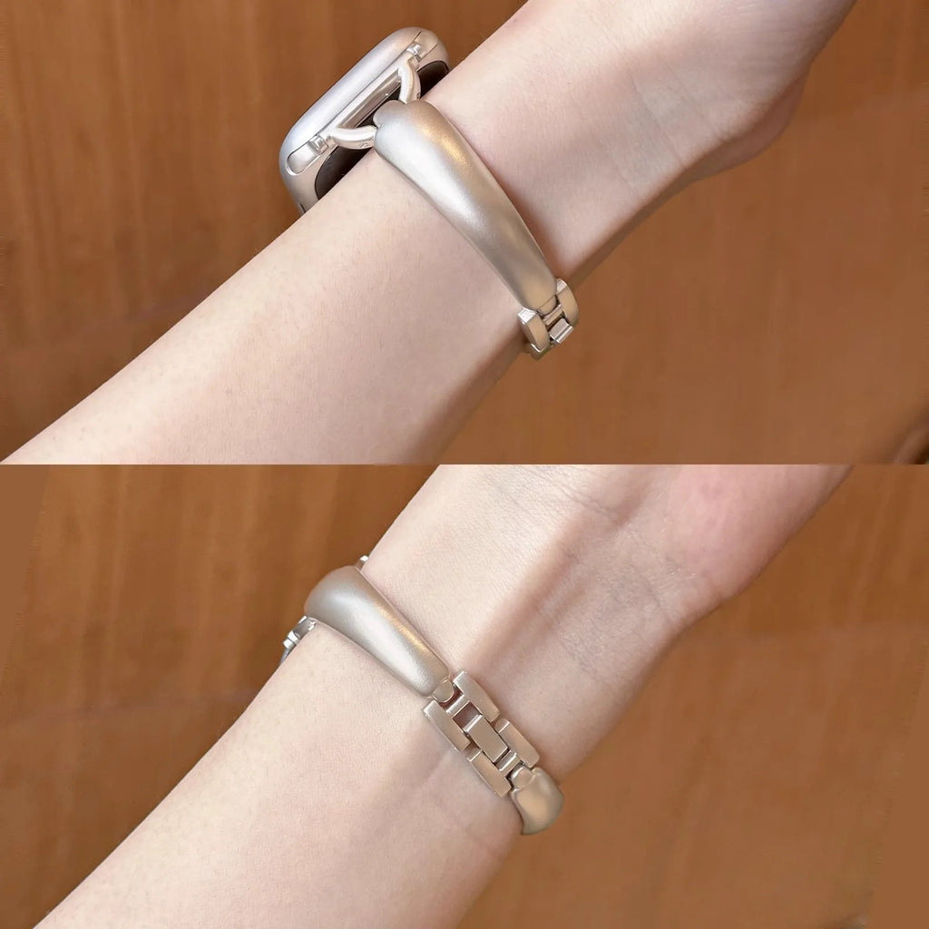 Starlight band For Apple Watch Ultra 3 2 1 Series 11 10 9 SE 3 metal band Apple Watch 46mm 49mm 41mm 45mm 40mm 42mm 44mm Women band