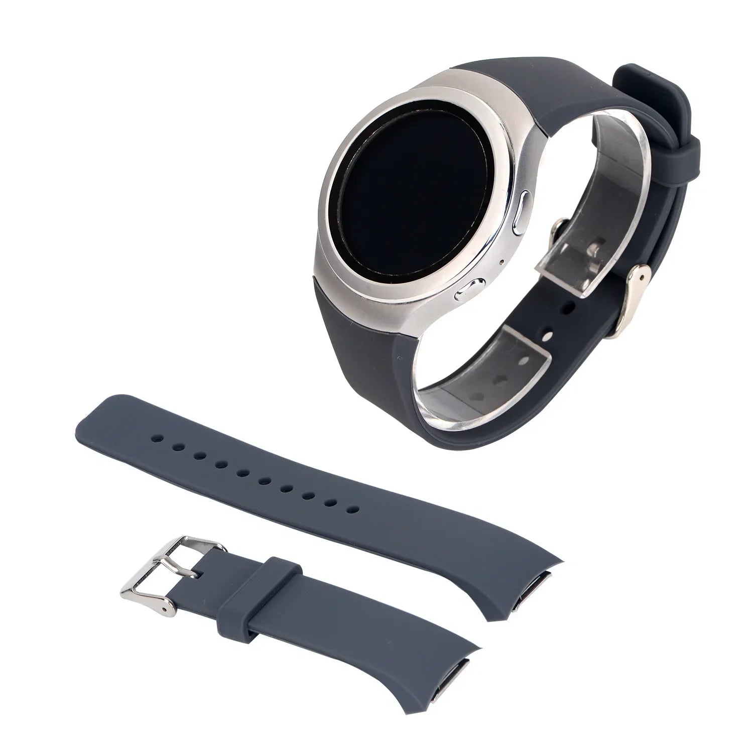 Silicone Watch Strap For Samsung Galaxy Gear S2 R720 Sport Smart Watch Replacement Bracelet For Gear S2 R720 Band