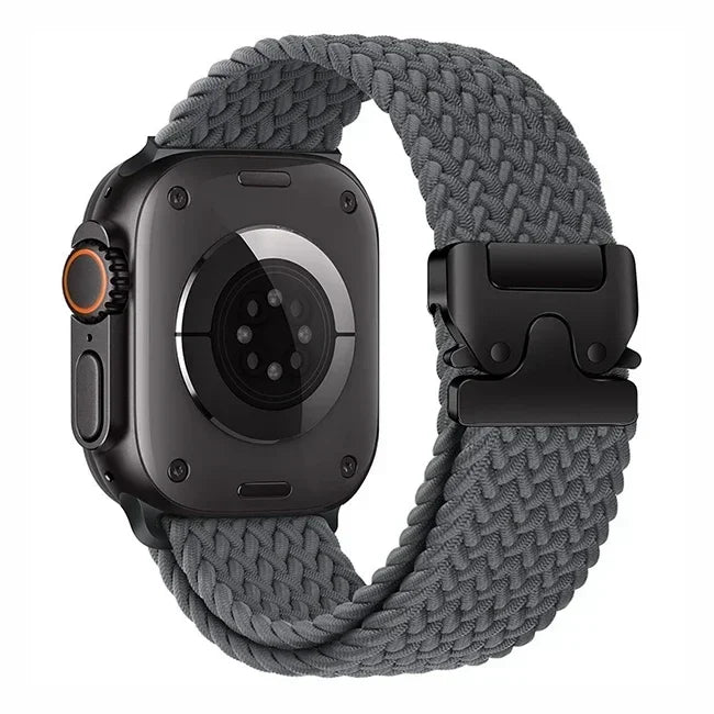 Braided Solo Loop band For Apple Watch Ultra 2 band 49mm 44mm 45mm 46mm 40mm 41mm 42mm band Apple Watch Series 10 9 SE 8 7 6 5 4